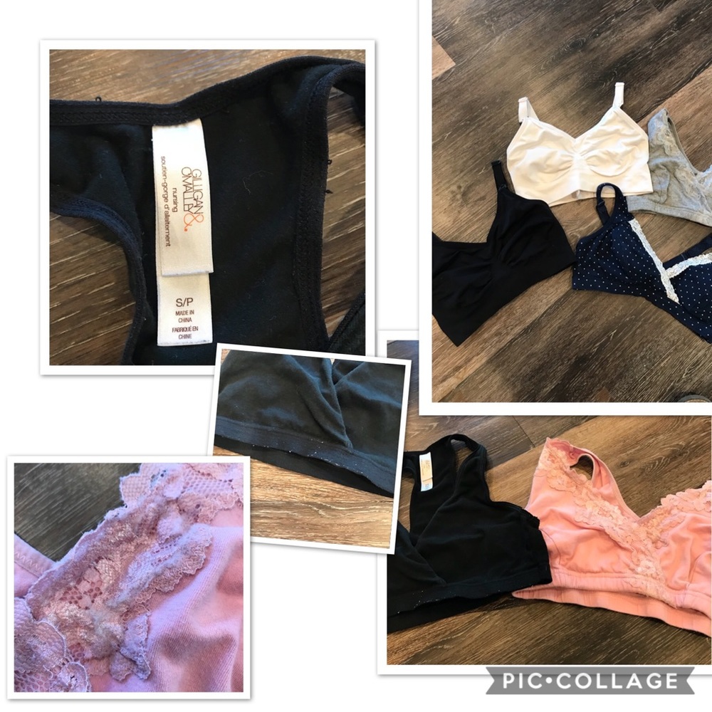 Nursing bra 6 piece bundle